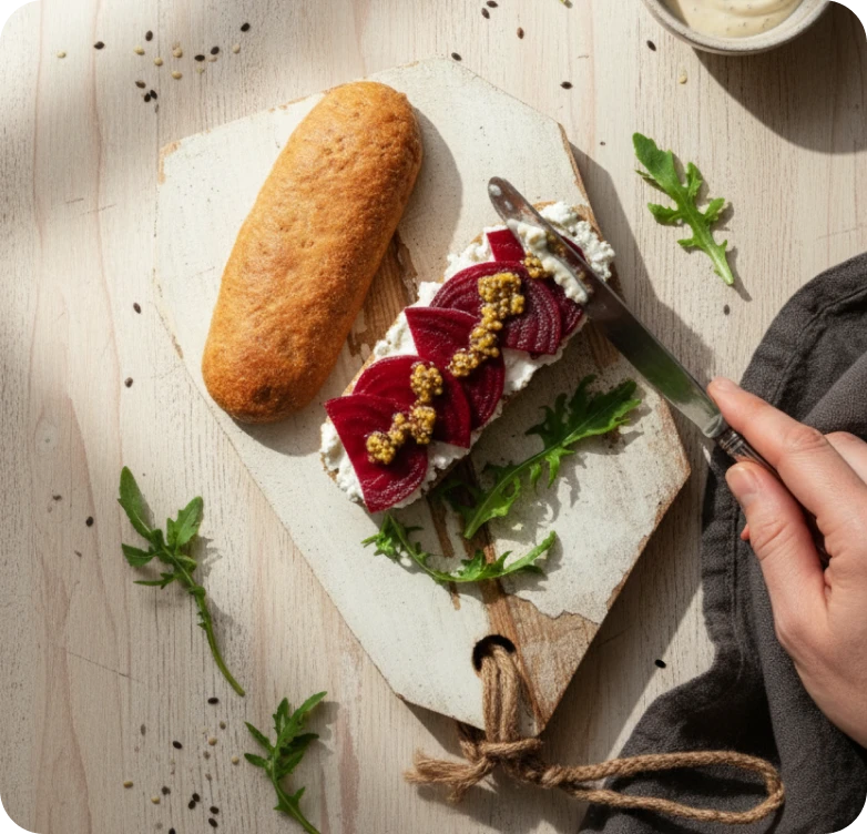Beetroot & Goat Cheese Fusion