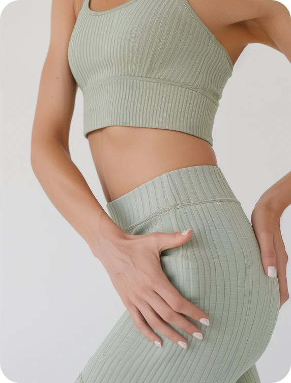 Toned body after BLite Sculpt and Tone sessions